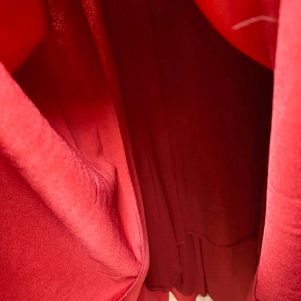 DANCING QUEEN Maxi evening gown dress Burgundy color off shoulder size 3XL - NWT - Picture 13 of 16